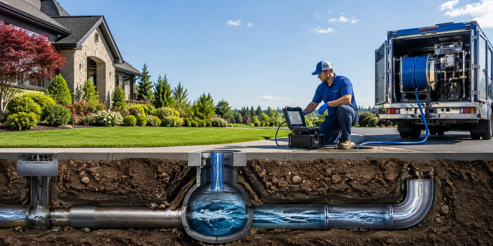 Drainage restoration information for Jamestown, LA